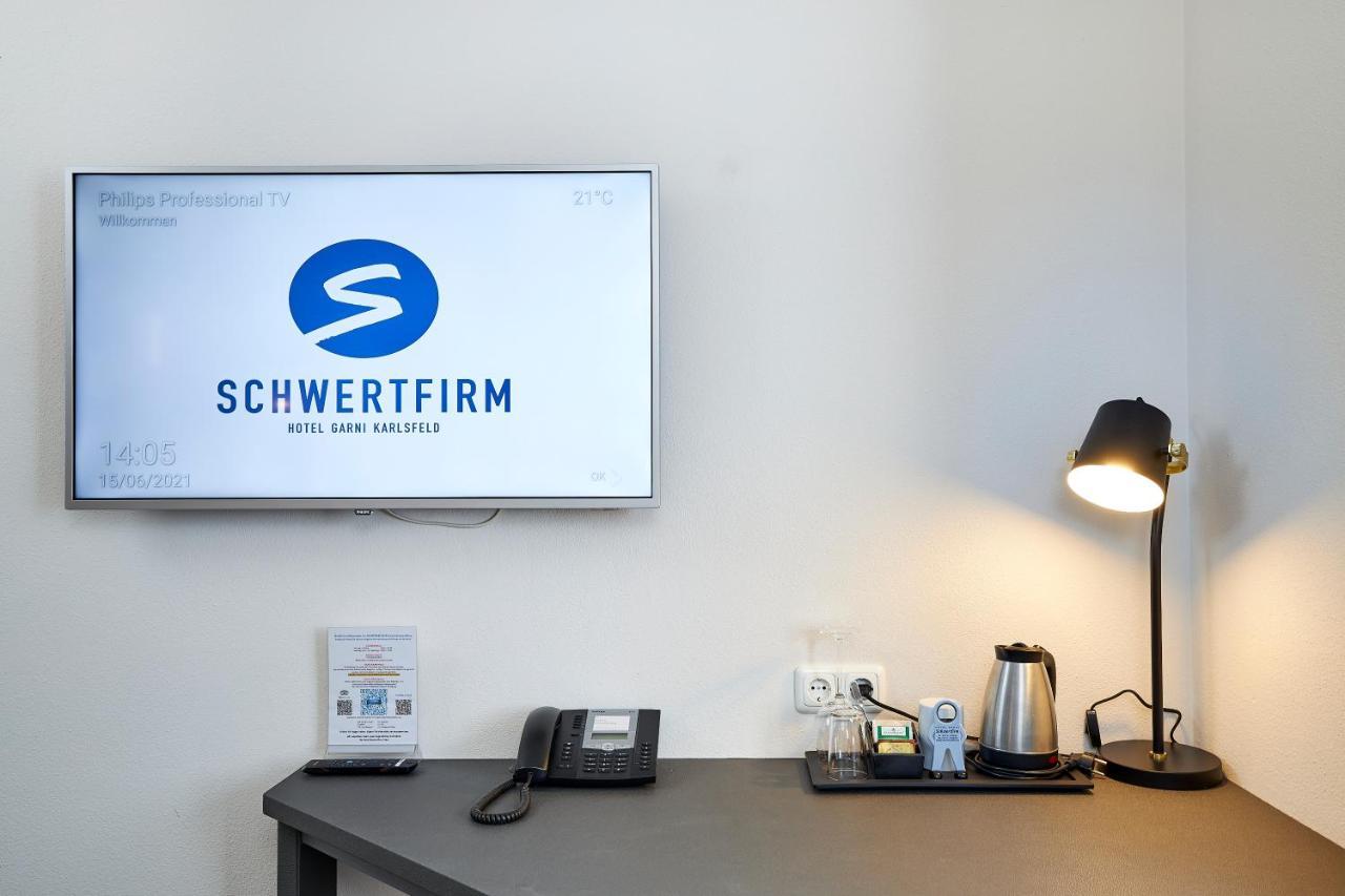 Hotel Schwertfirm كارسفيلد المظهر الخارجي الصورة